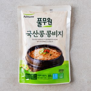 풀무원 국산콩 콩비지, 300g, 1개