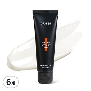 그라펜 원 스텝 톤 업 크림 50ml, 혼합색상, 6개