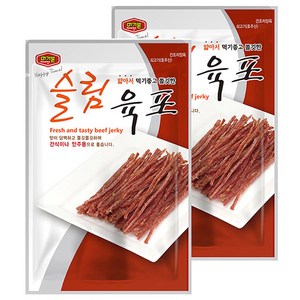 홍선_슬림육포, 50g, 2개