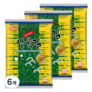 삼육김 전장김, 20g, 6개