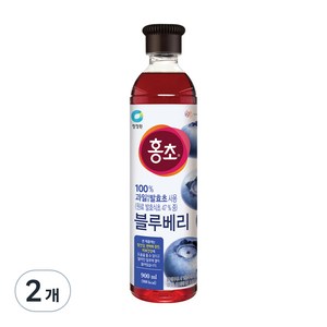 홍초 블루베리 음용식초, 900ml, 2개