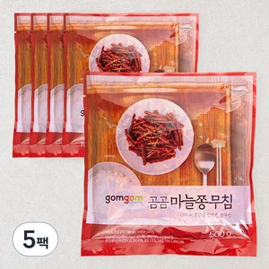 곰곰 마늘쫑무침, 500g, 5팩