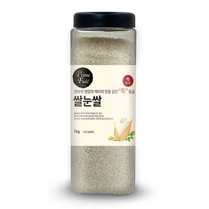 Prime Field 2024년산 햅쌀 쌀눈쌀 백미, 특등급, 1kg, 1개