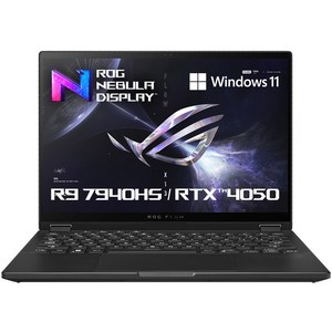 에이수스 2023 ROG 플로우 X13 라이젠9 라이젠 7000 시리즈 지포스 RTX 4050, Off Black, 1TB, 16GB, WIN11 Home, GV302XU-MU005W