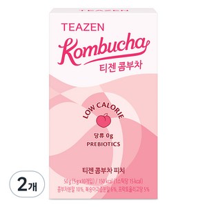 티젠 콤부차 피치, 5g, 10개입, 2개