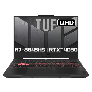 에이수스 2024 TUF GAMING A15 라이젠7 라이젠 8000 시리즈 지포스 RTX 4060, Mecha Gey, 512GB, 16GB, Fee DOS, FA507UV-HQ095