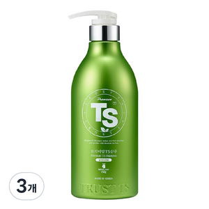 TS 프리미엄 TS샴푸 라벤더향, 750g, 3개