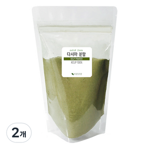 바른건강 다시마가루, 350g, 2개