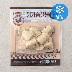 곰곰 닭가슴살볼 블랙페퍼, 100g, 1개