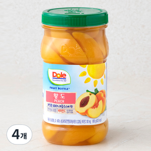 Dole 후룻바틀 황도, 666g, 4개