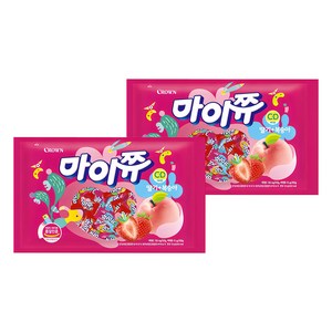마이쮸 츄잉캔디 딸기 복숭아, 720g, 2개
