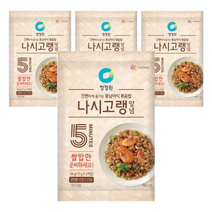 청정원 나시고랭 양념, 24g, 4개