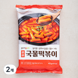 곰곰 국물 떡볶이, 421g, 2개