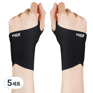 뷰카 스포츠 레디 투 무브 손목보호대 2P, 5세트, 혼합색상