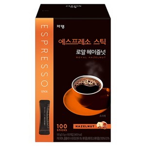 쟈뎅 에스프레소 스틱 로얄 헤이즐넛, 1g, 100개입, 1개