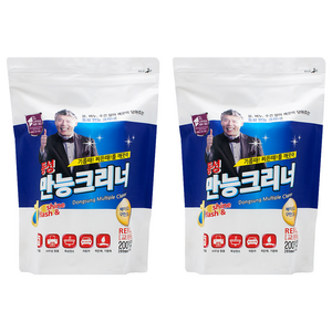 동성크리너 만능 세정티슈 지퍼백, 2개