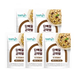 종근당건강 테이스틴 단백질 곤약밥 두 가지 버섯, 150g, 5개