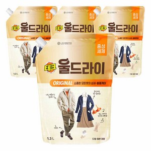 테크 울드라이 오리지널 리필, 1.3L, 4개