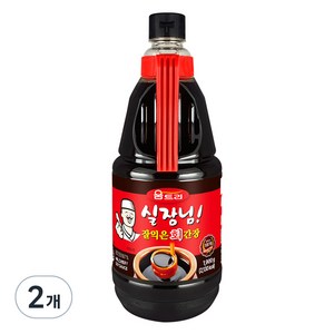 움트리 실장님 잘익은 회 간장, 1.9kg, 2개