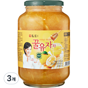 담터 꿀유자차, 2kg, 1개입, 3개