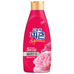 피죤 고농축 실내건조 시그니처 플라워페스티벌 섬유유연제 본품, 1L, 1개