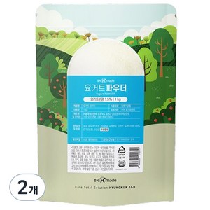 흥국에프엔비 요거트 파우더, 1kg, 1개입, 2개