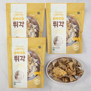 주일 일품 수제 황태 껍질튀각, 60g, 3개