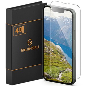 신지모루 신지 글래스2.5D 강화유리 휴대폰 액정보호필름 4p, 4개입