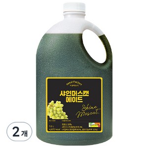 서울팩토리 샤인머스캣 에이드, 1.5L, 2개