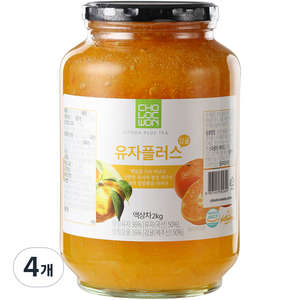 초록원 유자플러스감귤차, 2kg, 1개입, 4개