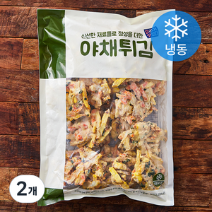 요리가맛있다 야채튀김 (냉동), 1kg, 2개