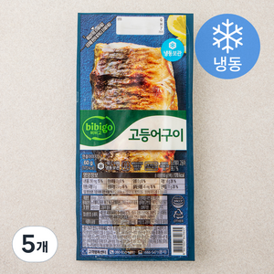 비비고 고등어구이 (냉동), 5개, 60g