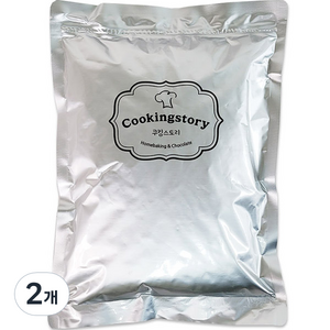쿠킹스토리 베릴스 딸기향 코인 코팅초콜릿, 1kg, 2개
