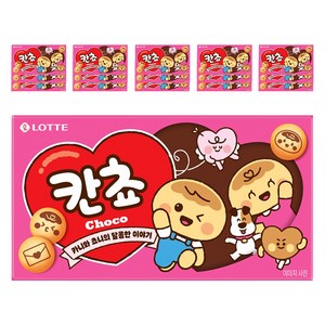 롯데웰푸드 칸쵸 초코맛, 54g, 16개