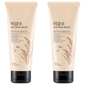더페이스샵 미감수 브라이트 쌀겨 페이셜 클렌징 폼, 150ml, 2개