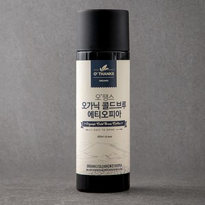 오땡스 오가닉 콜드브루 에티오피아 커피, 400ml, 1개