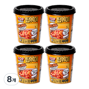 탑볶이 컵 오리지널, 178g, 8개