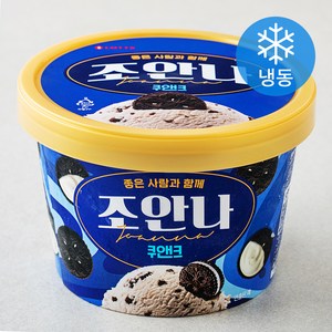 롯데웰푸드 조안나 쿠앤크 아이스크림 (냉동), 900ml, 1개