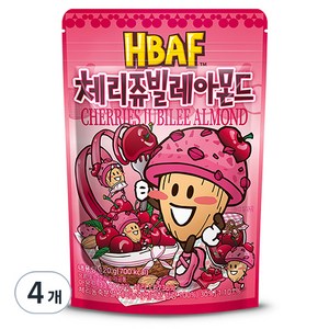 바프 체리쥬빌레 아몬드, 120g, 4개