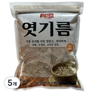 청은에프엔비 엿기름가루 국산, 1kg, 5개