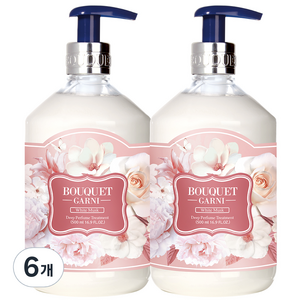 부케가르니 딥퍼퓸 트리트먼트 화이트머스크, 500ml, 6개
