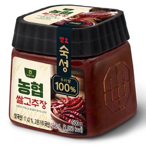 농협 쌀고추장, 500g, 1개