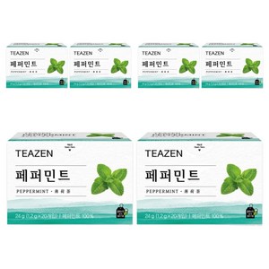 티젠 페퍼민트, 1.2g, 20개입, 6개