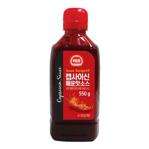 사조해표 캡사이신 매운맛소스, 550g, 1개