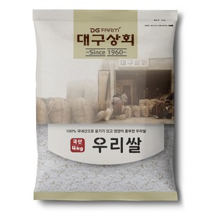 대구상회 2024년산 햅쌀 백미 상등급, 4kg, 1개