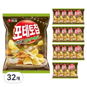 포테토칩 먹태 청양마요맛, 50g, 32개