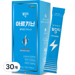 힐링티 아르기닌, 100g, 3개