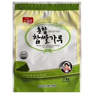 청은 혼합 찹쌀가루, 1개, 3kg