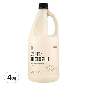 깔끔대장 강력한 바닥클리너 세정제, 4개, 2L