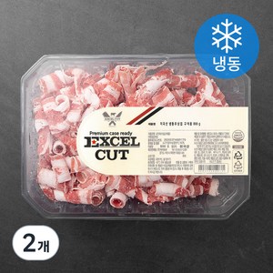 엑셀컷 미국산 우삼겹 구이용 (냉동), 800g, 2개